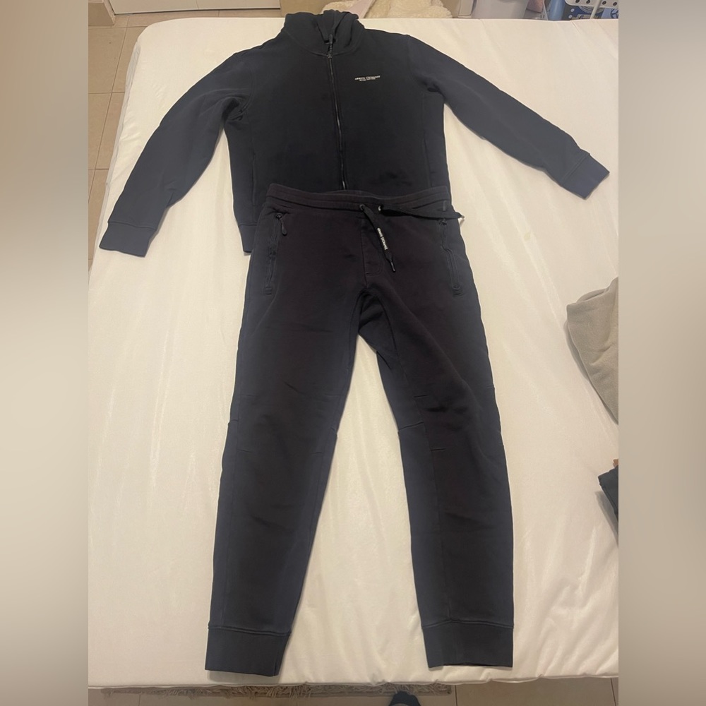 Armani exchange sweat suit
